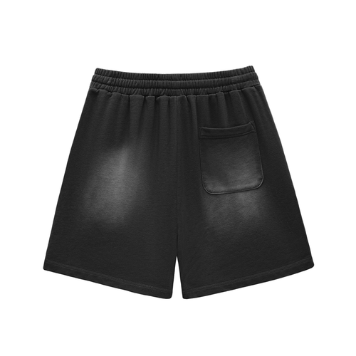 StackYourPaper Edge Fade Raw Shorts