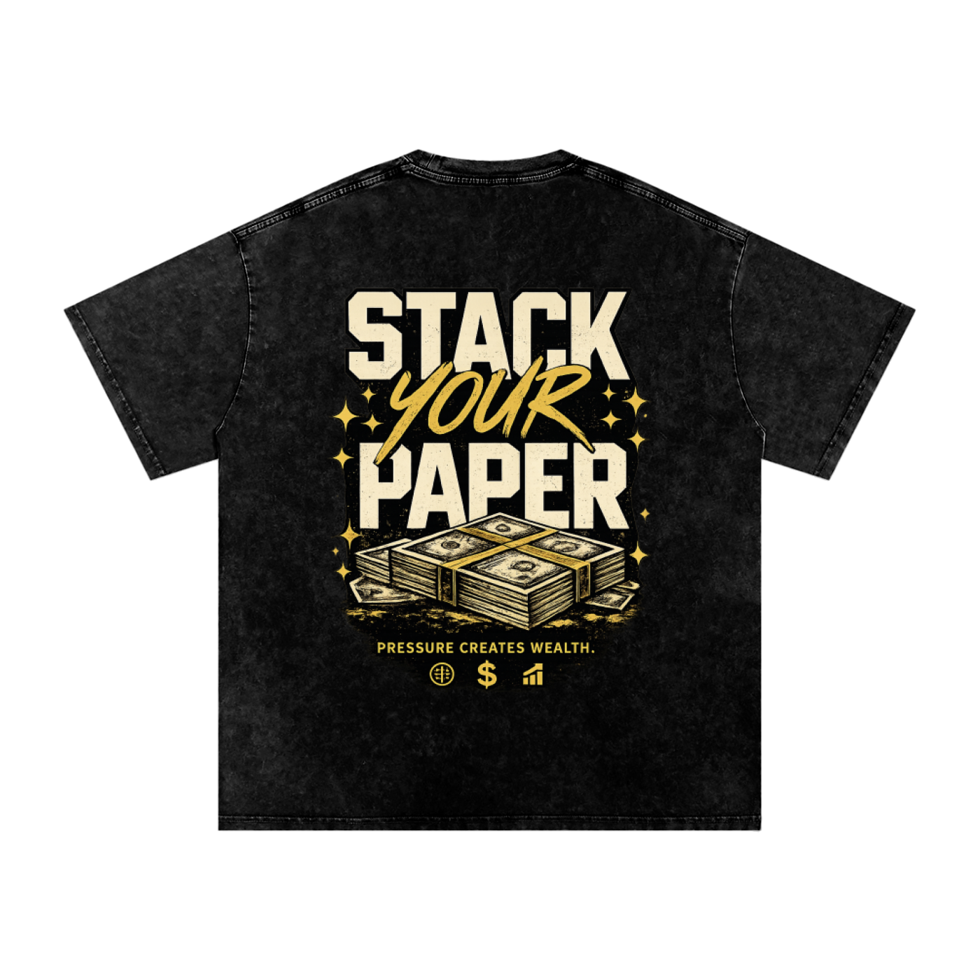 StackYourPaper Oversized Cotton T-Shirt